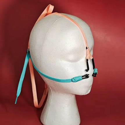 Man Woman Restraint Tools Toys Adults Video Triple Point 304 Stainless Steel Nose Hook 304 Mental Erotic Toys Adjust Rope Face