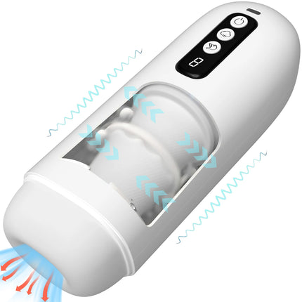 Automatic sucking airplane cup 8 frequency display penis masturbator male vibration masturbation cup male sex toy adult sex toys