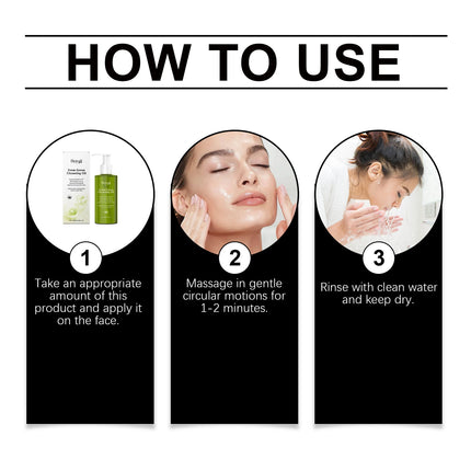Gentle Makeup Remover Oil Deep Cleansing Pore Dirt Remove Blackhead Refreshing Cleansing Oil Exfoliator Facial Cleanser Cosmetic