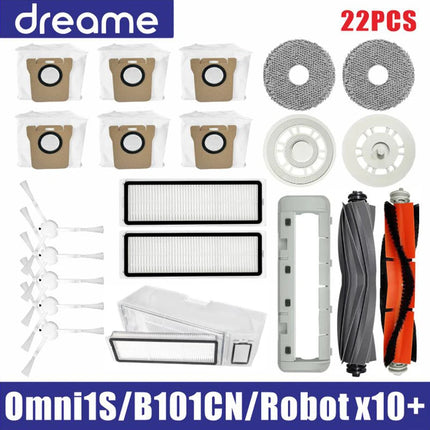 Dreame L10s Ultra / S10 Pro Accessories Mijia Omni 1S B101CN Robot X10+ Robot Vacuum Main Side Brush Filter Mop parts