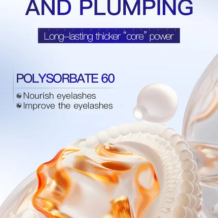 Fast Eyelash Growth Serum Natural Eyelashes Enhancer Longer Thicker Eyebrows Lift Essence Fuller Lashes Eye Care Korean Cosmetic
