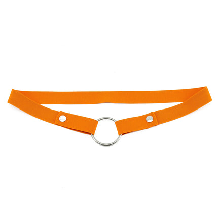 2 Way Male Chastity Cage Anti-off Device Belt Elastic Band Auxiliary Belt ONLY Adjustable Ring Rope Les Scrotum Rings