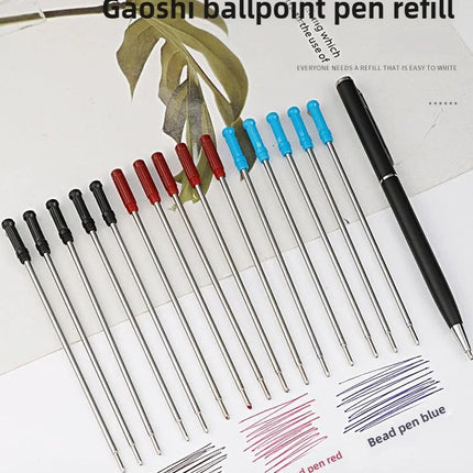 50/5 Pcs/lot L:4.5 in Ballpoint Pen Refills for Cross Pens Medium Point Blue Black Ink School Office Supplies Stationery