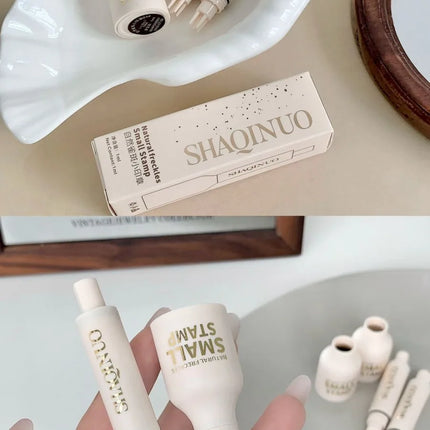 Liquid Air Cushion Freckle Stamp Pen SHAQINUO Five-point Head Freckle Natural Simulation Fake Dot Spot Pen Waterproof Lasting