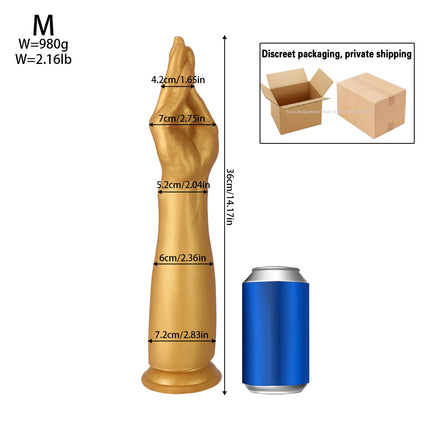 Big Fisting Anal Plug Strong Suction Cup Hand Butt Plug Large Long Silicone Fisting Vagina Dilator Sex Toys For Women Men Gay