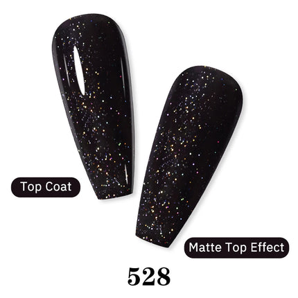 Arte Clavo Glitter Gel Nail 15ml Semi Permanent Soak Off UV Gel Varnish Nail Manicure Top Base Coat Gel Polish Art Decoration