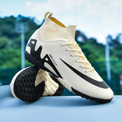 Original Men Football Field Boots Professional Society Cleats Children Soccer Shoes Grass Training Kids Non Slip Football Shoes