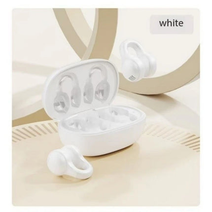 Wireless Bluetooth Earphones Ear-clip LED Power Display Headset Sport Earbuds For Xiaomi HD Sound Game Headphones With Mic