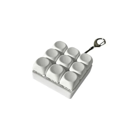 Keyboard Key Fidget Reliver Stress Toys Colorful Keychain Keycap Antistress Toys Adult Children Finger Button Toy Kids Game Gift