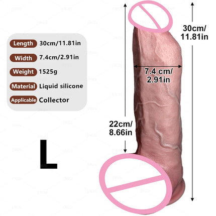 Super Realistic Dildo Adult Sex Toys Medical Silicone Penis Anal Vagina Masturbator Big Dildo With Suction Cup Adult supplies