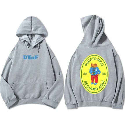 DTMF Debí Tirar Más Fotos New New Album Hoodies Bad Bunny Singer Printing Sweatshirts Men Women Clothing Sudaderas Hombre Male