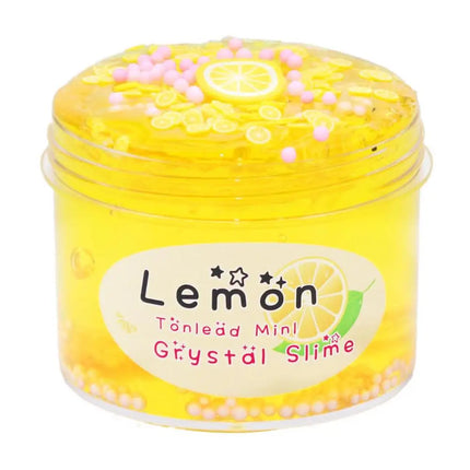 70ml Clear Slime Crystal Putty Soft Jelly Clay Fluffy DIY Clay Stretchy Toy Fake Cotton Candy Stress Relief Toys For Kids Adults