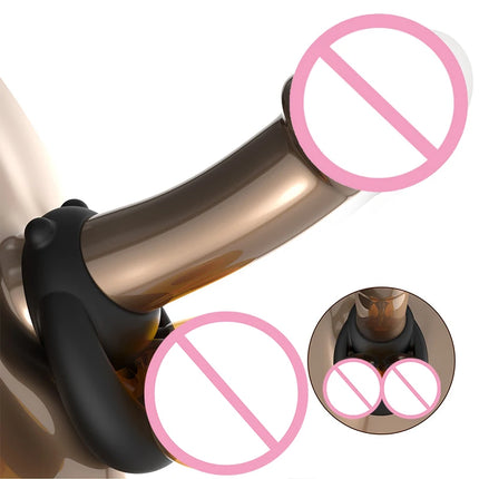 1Pc Silicone Penis Ring Bear Cock Ring Dick Scrotum Ball Stretcher Erection Cockring Ejaculation Delay Sex Toys For Men.