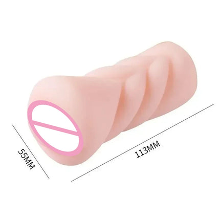 Aircraft Cup Soft Male Masturbator Oral Vaginal Anal Masturbation Soft Real Vagina Pocket Pussy Sex Toys for Men Blowjob