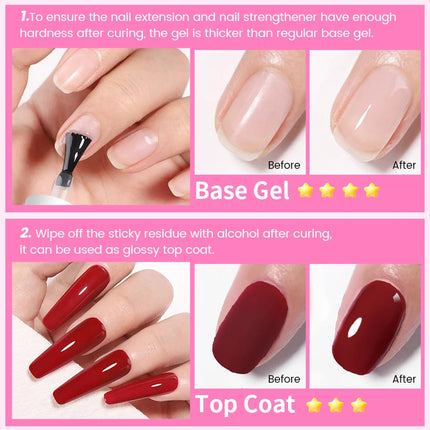 6 IN 1 Nail Glue Gel / Colle Gel 6 EN 1