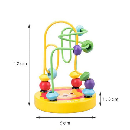 Wooden Puzzle Alphabet Number Shape Matching Board Baby Early Learning 3D Puzzle Preschool Educational Toys For Children