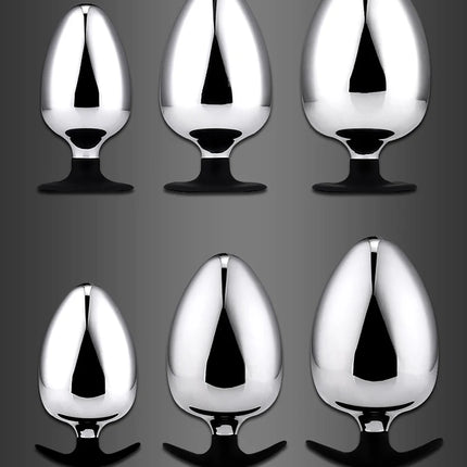 Runyu Metal Anal Plug Sexy Adult Butt Plug Penetration Anal Toy Plug Anul Huge Dildo Fetish But Pluk Erotic Products SM Sex Toys