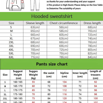 The new men's hoodie set for Spring and Autumn 2025 features a casual fashionable and comfortable 3D graffiti pattern print