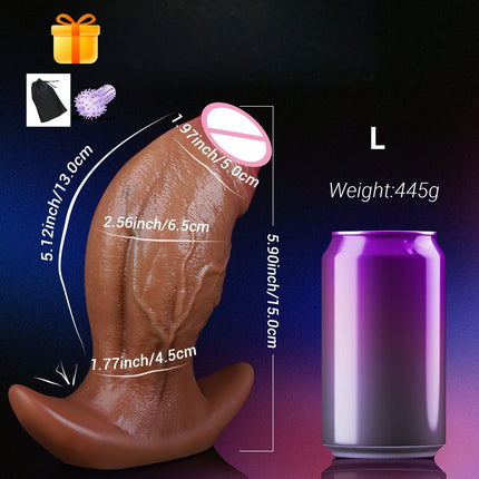 Realistic Silicone Dildo Anal Butt Plug with Anchor Base Prostate Female Big Dick Huge Penis G-spot Masturbation Adult Sex Toys