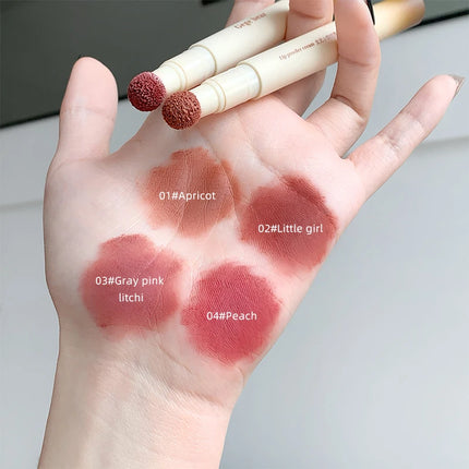 Gege Bear Velvet Matte Lip Powder Cream Long-Lasting Moisturizing Lipstick Autumn-Winter Color Natural-Looking Lip Stain