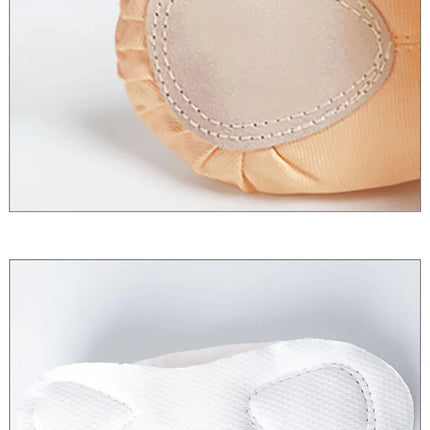 Girls Ballet Dance Shoes Soft Sole Kids Practice Slippers Non-Slip Cat Paw Gymnastics Yoga Flats Breathable Dancewear