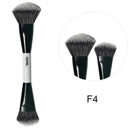 FV Foundation and F4 Brush Face Makeup set Oil-control Base Concealer  Makeup Eye Contour Spot Dark Circle Correcting Skin