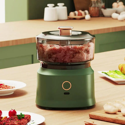 350ml Wireless Electric Mini Food Chopper USB Charging Garlic Press Meat Grinder Vegetable Shredder Kitchen Gadget