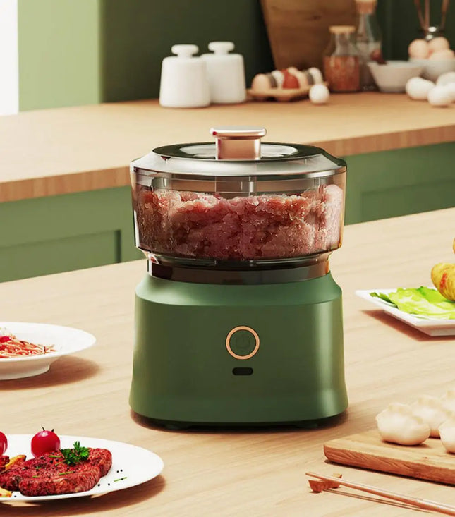 350ml Wireless Electric Mini Food Chopper USB Charging Garlic Press Meat Grinder Vegetable Shredder Kitchen Gadget