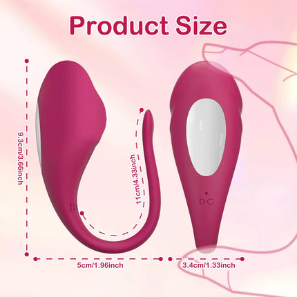 APP Control Wearable Vagina Vibrator for Women Vibrating Love Egg Panties Vibrator Female Masturbation Sex Toy for Couples Game