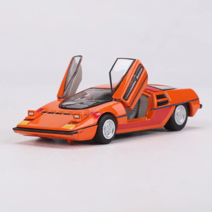 SHADOW 1:64 Dome Zero Scissor Door Supercar Alloy Model Car Can Turn On The Lights And Open TheDoor