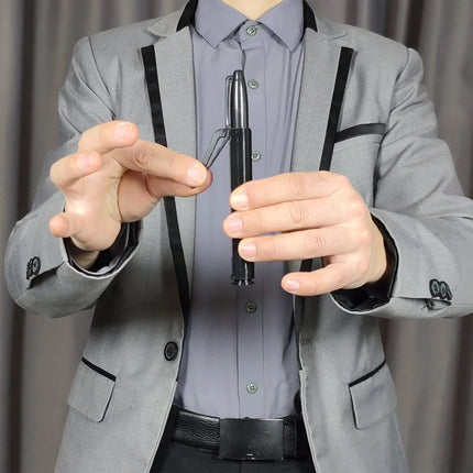 Double Cross Companion Magic Tricks Marker Holder Pen Holster with Flexible Clip Magician Go-to Carry Accessories Magia Props