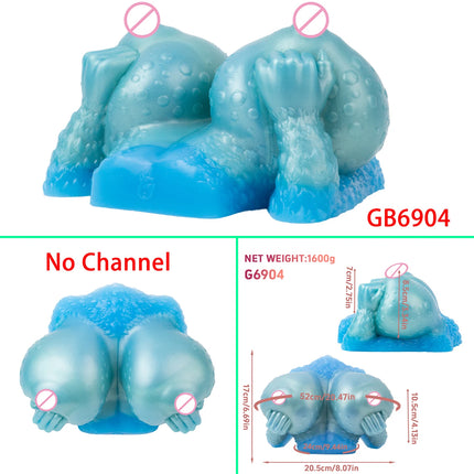 GEEBA Fantasy Big Breasts Men's Masturbator Sex Toys For Men18+ Realistic Vagina Pocket Pussy Men's Onahole Adult Man Stroker