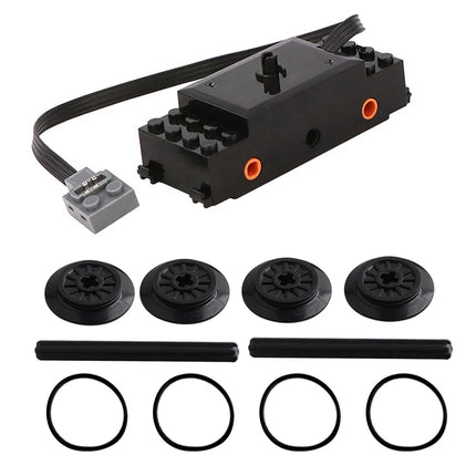 All DIY Train Toys Technical Parts MOC City Creative Idea Train Track Base Wheel Building Blocks Bricks Assembled Kids Gifts Hot