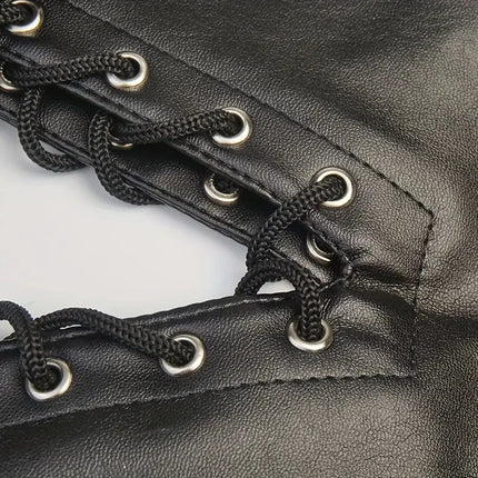 BDSM Sex Handcuffs Mittens,Faux Leather Gloves Dog Paw Fist Mitts Bondage Restraints, Sex Toys for Couples, Puppy Role Play