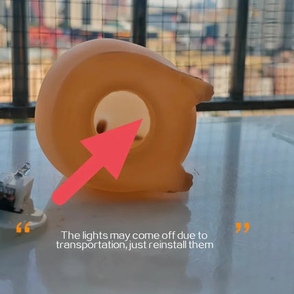 Cute Pet Capybara Night Light Cartoon Silicone Creative Bedside Sleep Night Lamp For Room Decor Birthday gift clearance sale