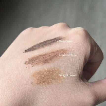 Brown Liquid Eyebrow Cream Long Lasting Natural Eyebrow Pencil Mascara Quick-drying Paint Eyebrow Gel Women Makeup