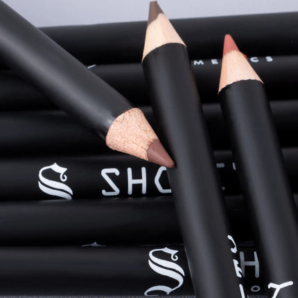 12pcs Professional Lip Liner Pens Set 12 Colors Matte Non-Stick Nude Lipstick Pencils Long-Lasting Moisturizing Lip Makeup Kit
