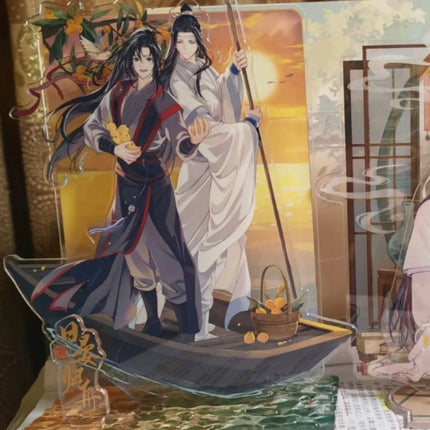 Grandmaster of Demonic Cultivation Mo Dao Zu Shi Standee Collectible Gifts The Untamed Wei Wuxian Lan Wangji Figure Model Plate