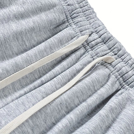 Comfortable Fitness Mens Summer Casual Shorts Drawstring Athletic Shorts Loose Women Cotton Sweatpants Sports Jogging Beach Pant
