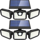2PCS / 74 LED Solar Light