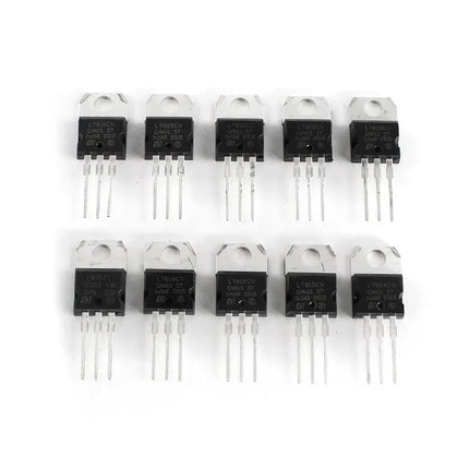 5/50PCS Voltage Regulator IC kit LM317T L7805CV L7806CV L7808CV L7809CV L7810CV L7812CV L7815CV L7818CV L7824CV TO-220