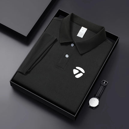 2026 New Summer Style Men's Casual T-shirt, Quick Drying Short Sleeved Golf Shirt, High-quality Plus Size