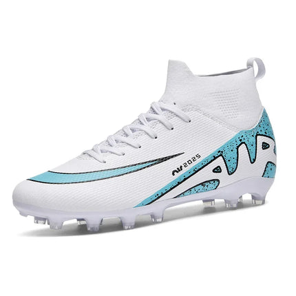 Original Men Football Field Boots Professional Society Indoor Boys Soccer Shoes Match Training Resistant Kids Football Shoes