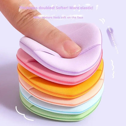 Colorful Teardrop Foundation Makeup Sponge - Powder Puff That Doesn't Eat Your Makeup - Essential Makeup Tool Accessory