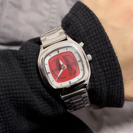 Fashion Digital Display Dynamic Watch Vintage y2k Waterproof Quartz Wristwatch for men Square Shape Cool watches reloj hombre
