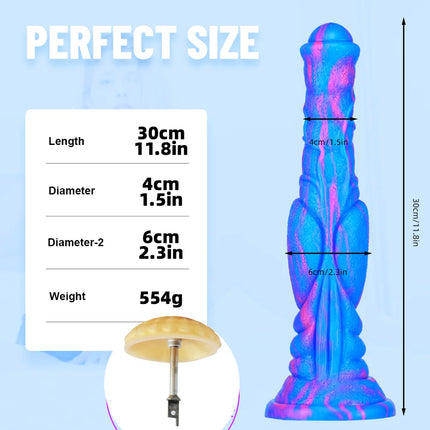 Sex Machine Sav Elastic Contraction Adapter for V-U-LOCK Attachments Dildo Saber Jigsaw Reciprocating Saw A Large Animal Dildo