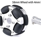 58mm with 4mm hub / China Mainland
