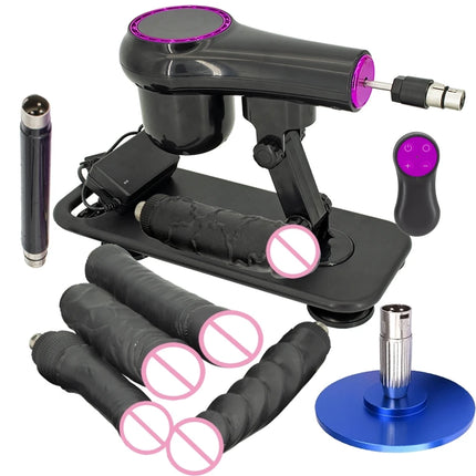 FREDORCH Portable Sex Machine Adjustable Speed Angle Automatic Wireless Control for Woman Man Masturbating Pumping Gun Sex Toys
