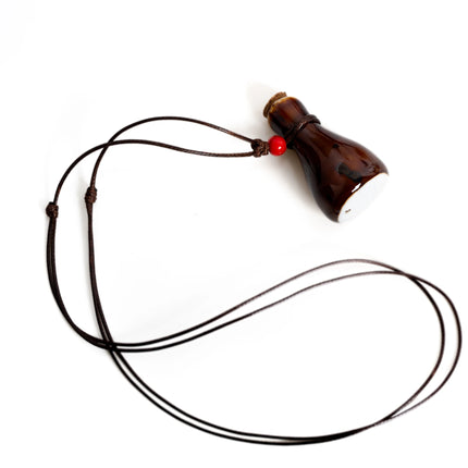 Ceramic bottle Necklaces Pendants Wholesale For Women Ladies Gift Necklace Retro Accessory Jewelry #Z600