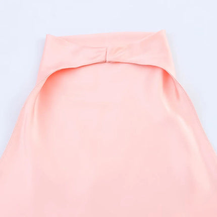 JNLEAOG Autumn New Women's Faion Design Silk Satin Feel Hanging Ne Dr European Sle Bal Slim Fit Polyester Velvet